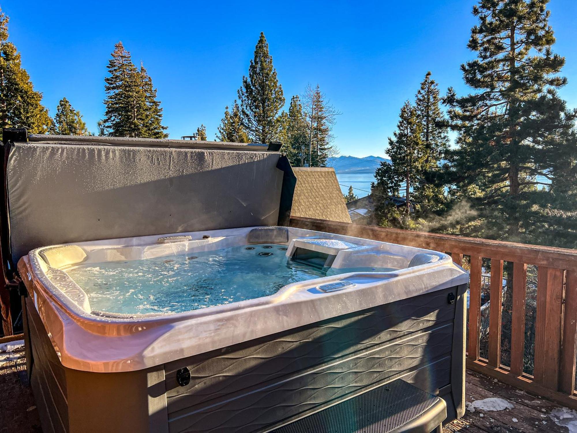 A-Frame Cabin With Hot Tub & Close To Lake Tahoe Tahoe City Ngoại thất bức ảnh