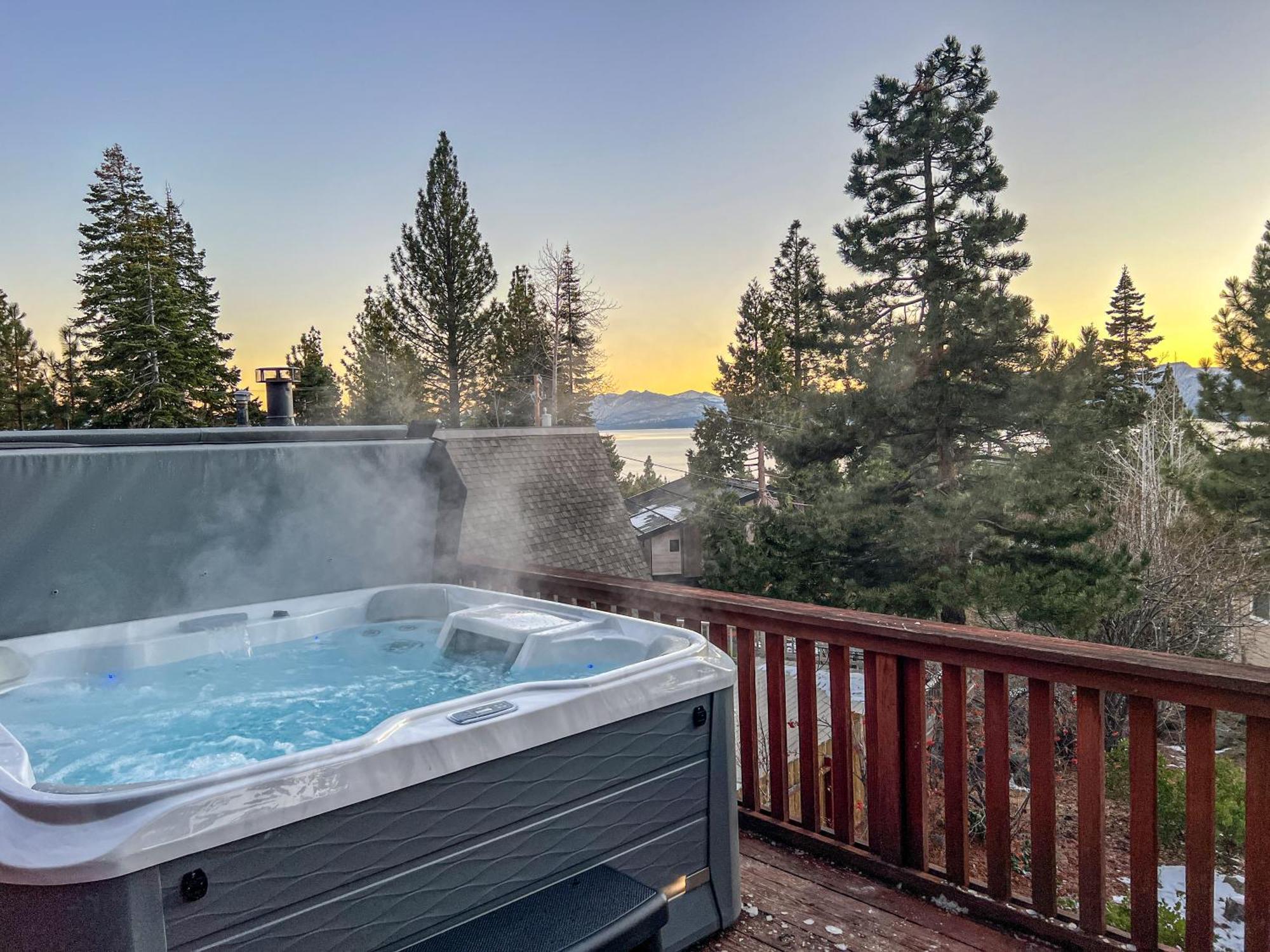 A-Frame Cabin With Hot Tub & Close To Lake Tahoe Tahoe City Ngoại thất bức ảnh