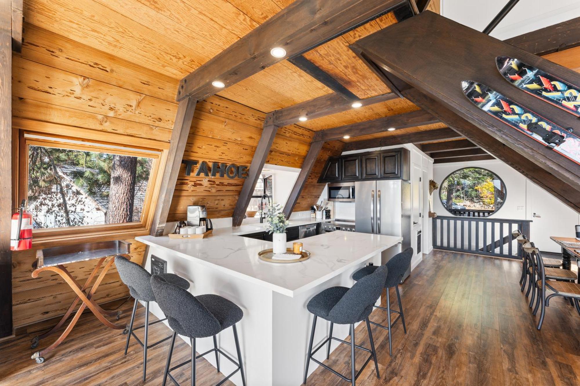 A-Frame Cabin With Hot Tub & Close To Lake Tahoe Tahoe City Ngoại thất bức ảnh