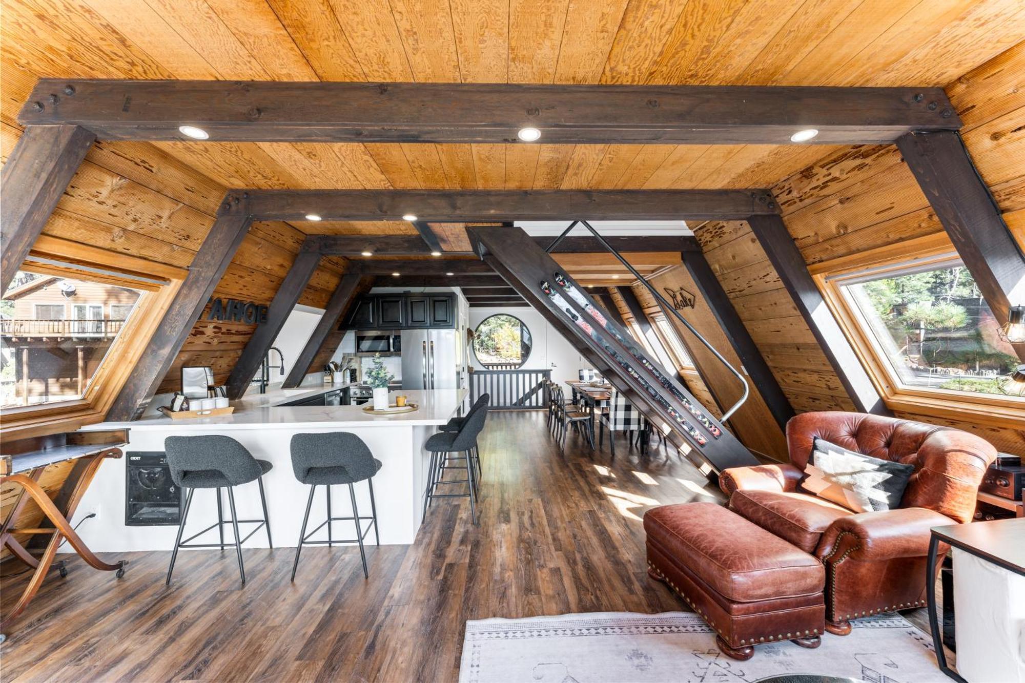 A-Frame Cabin With Hot Tub & Close To Lake Tahoe Tahoe City Ngoại thất bức ảnh