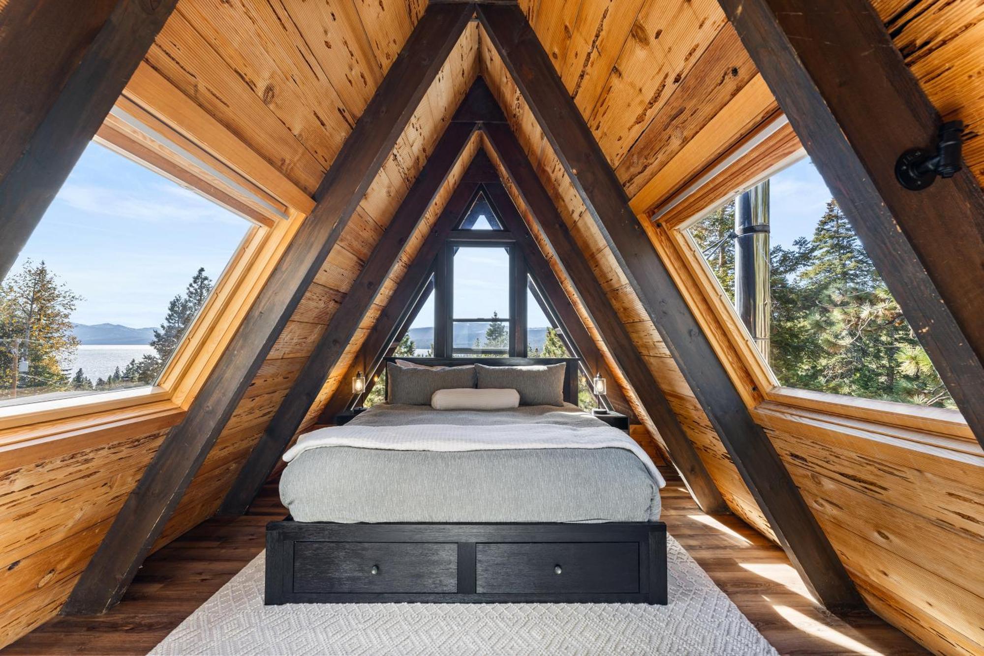 A-Frame Cabin With Hot Tub & Close To Lake Tahoe Tahoe City Ngoại thất bức ảnh