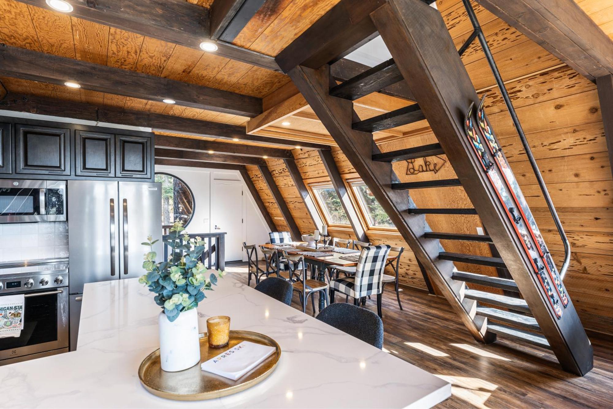 A-Frame Cabin With Hot Tub & Close To Lake Tahoe Tahoe City Ngoại thất bức ảnh